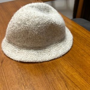 Hand felted bucket hat!